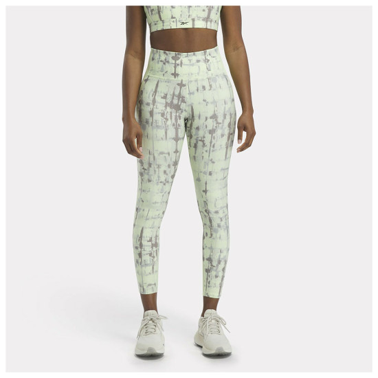 Reebok Γυναικείο κολάν Lux Perform Tight-AOP